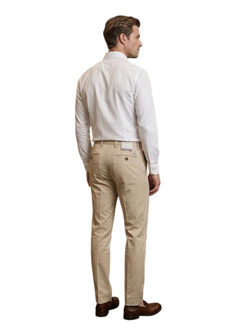 Pantalone Chino in Cotone Stretch MICHAEL COAL | Pantaloni | MC1.RICKY.237500120
